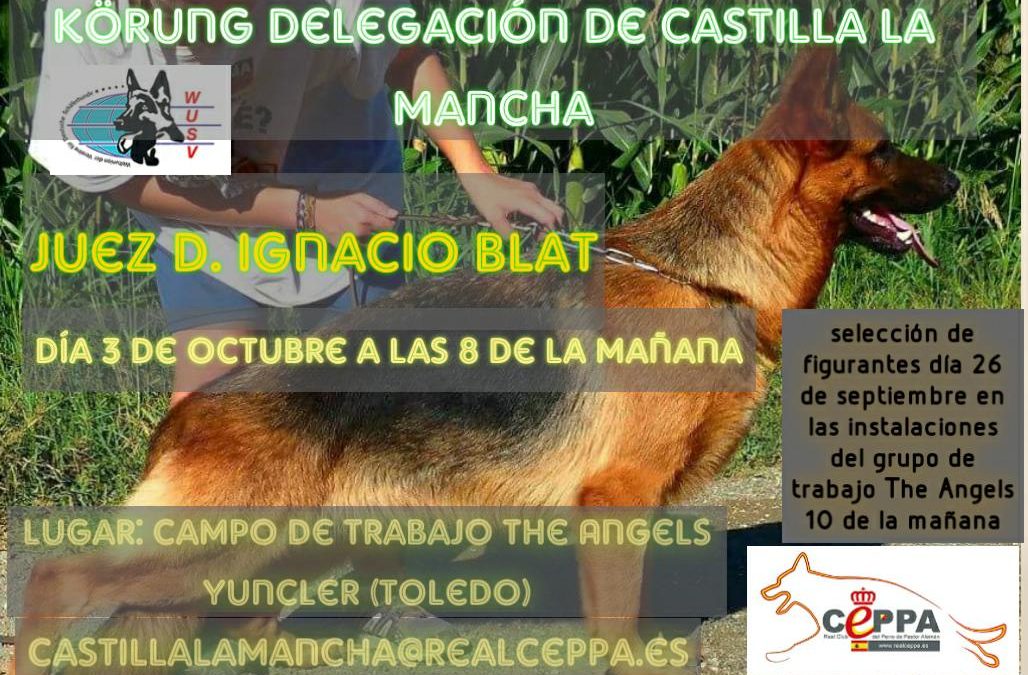 Abierta Inscripciones Delegación Castilla la Mancha Körung-AD-TSI